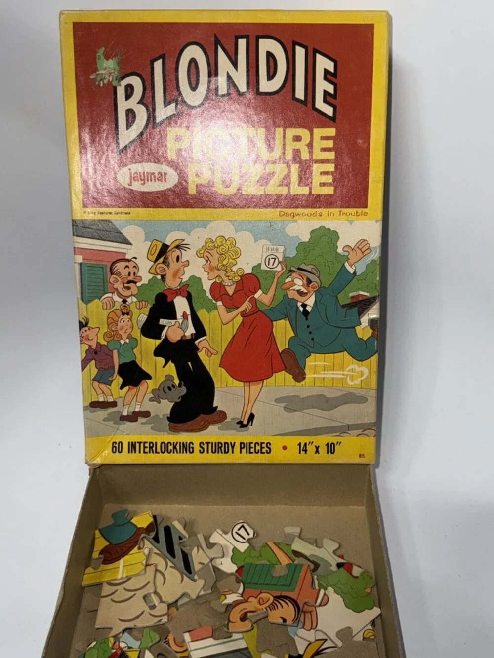 Blondie Vintage Picture 60-Piece Jigsaw Puzzle 